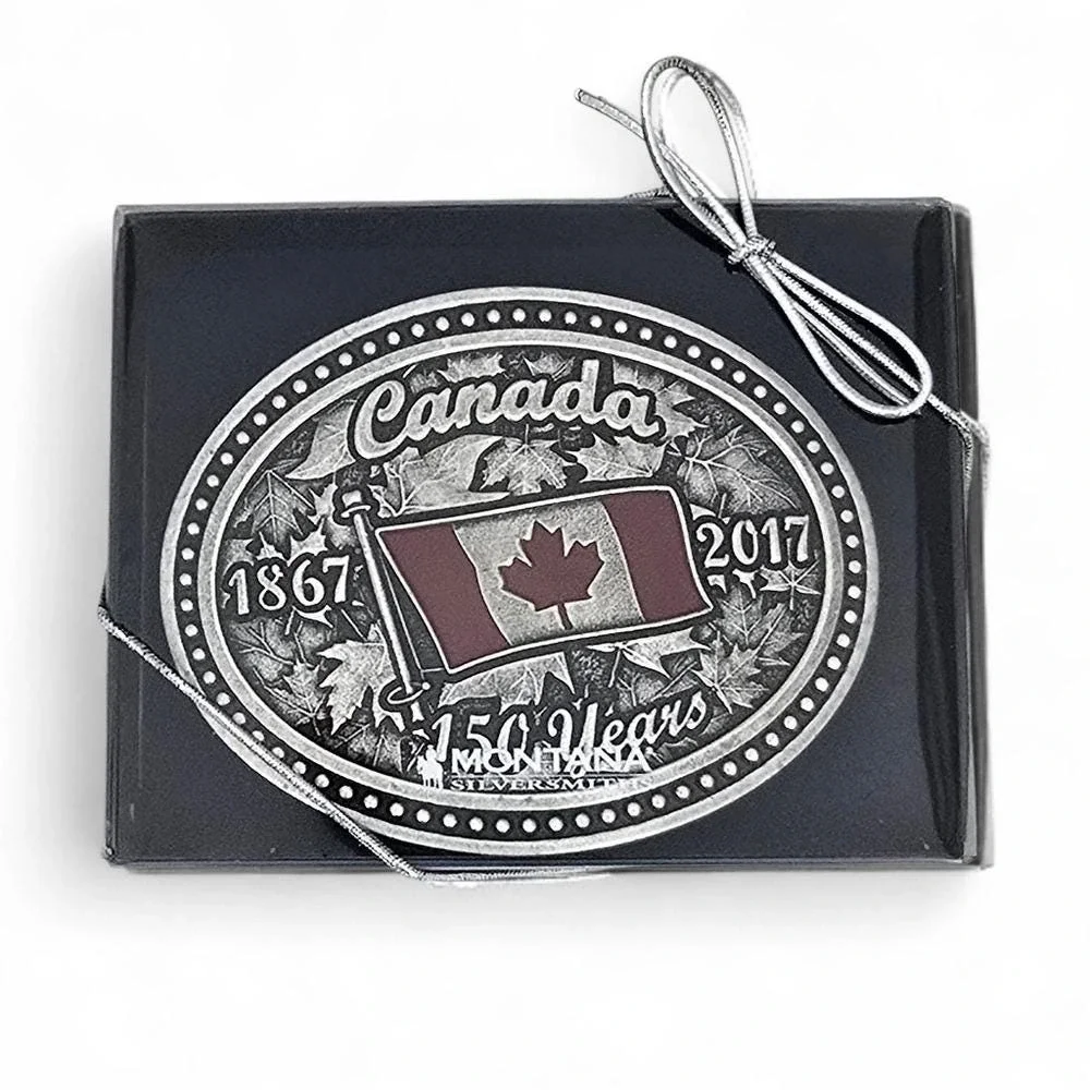 Montana Silversmiths Canada Canadian Pride Commemoratice Belt Buckle NIB‎ NEW